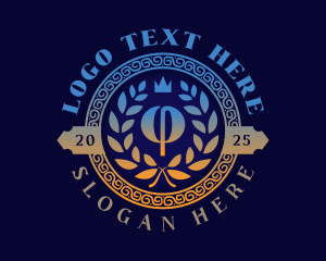 Victory - Greek Phi Award logo design