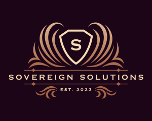 Sovereign - Luxury Shield Crest logo design