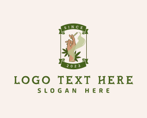 Emblem - Smoker Weed Vice logo design