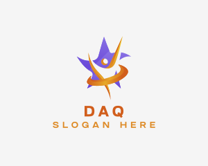 Humanitarian - Leader Star Success logo design