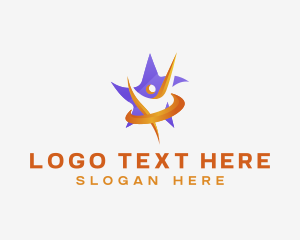 Highest - Leader Star Success logo design