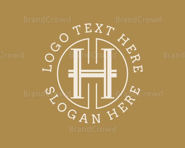 Luxury Company Letter H Logo