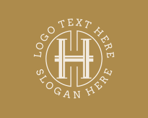 Wealth - Luxury Company Letter H logo design