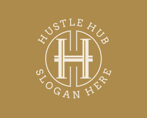 Luxury Company Letter H  logo design