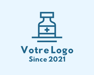 Prescription Drugs - Medical Health Bottle logo design