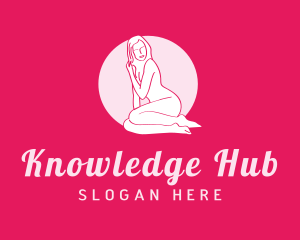 Naked Woman Body Logo