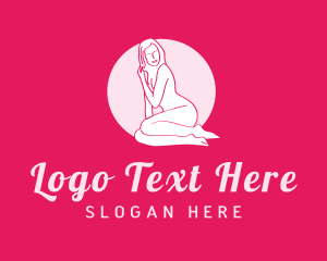 Skincare - Naked Woman Body logo design