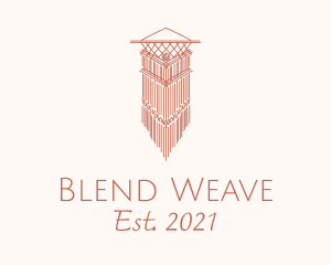 Handcrafted Macrame Decor  logo design