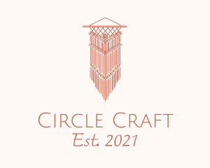 Handcrafted Macrame Decor  logo design