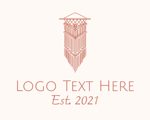 Macrame - Handcrafted Macrame Decor logo design