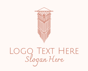 Handcrafted Macrame Decor  Logo