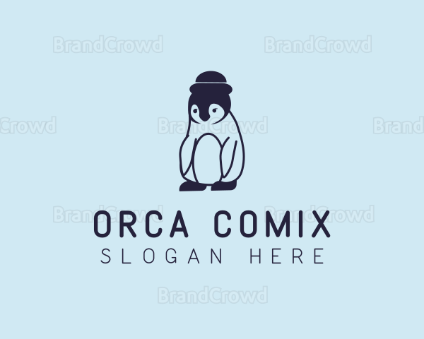 Baby Penguin Animal Logo