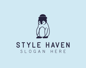Baby Penguin Animal Logo