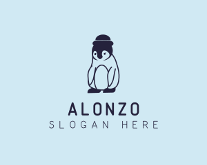 Baby Penguin Animal logo design