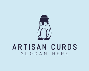 Baby Penguin Animal logo design