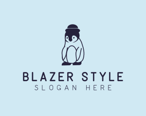 Baby Penguin Animal logo design