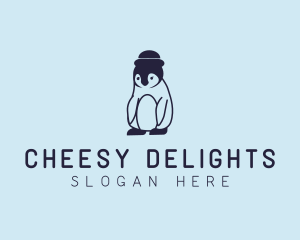 Baby Penguin Animal logo design