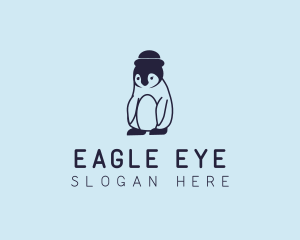 Baby Penguin Animal logo design