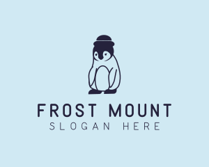 Baby Penguin Animal logo design