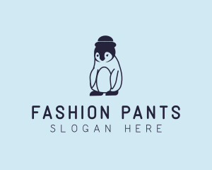 Baby Penguin Animal logo design