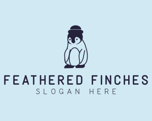 Baby Penguin Animal logo design