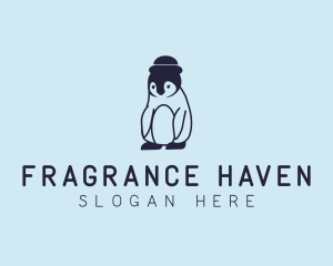 Baby Penguin Animal logo design