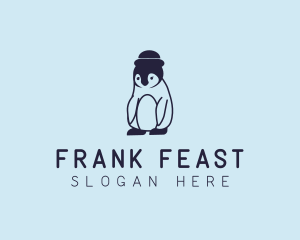 Baby Penguin Animal logo design