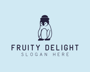 Baby Penguin Animal logo design