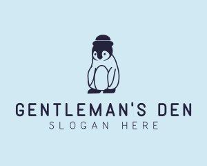 Baby Penguin Animal logo design