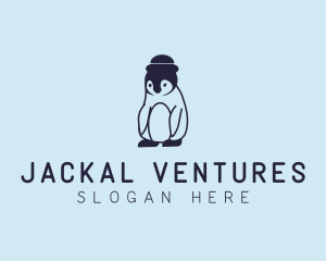 Baby Penguin Animal logo design