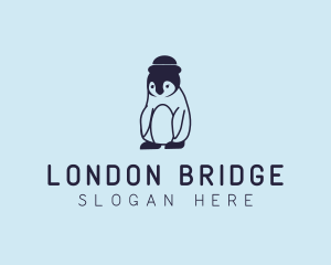 Baby Penguin Animal logo design