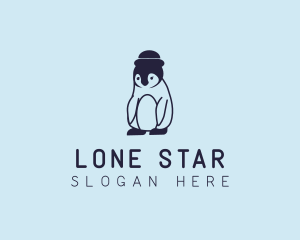 Baby Penguin Animal logo design