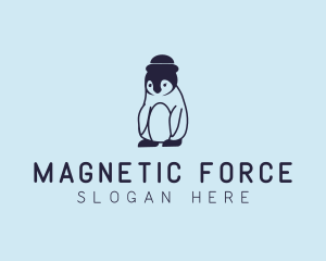 Baby Penguin Animal logo design