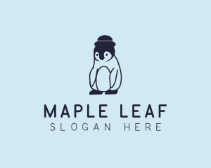 Baby Penguin Animal logo design