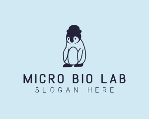 Baby Penguin Animal logo design