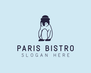 Baby Penguin Animal logo design