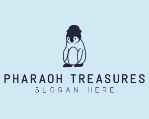 Baby Penguin Animal logo design