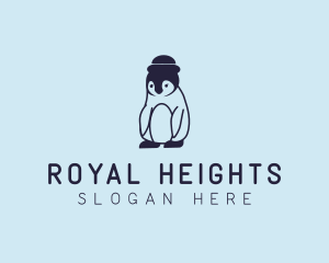 Baby Penguin Animal logo design