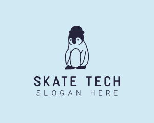 Baby Penguin Animal logo design