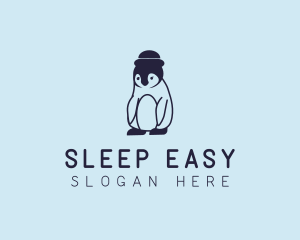 Baby Penguin Animal logo design