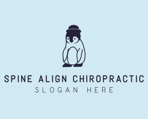 Baby Penguin Animal logo design