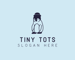 Baby - Baby Penguin Animal logo design