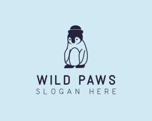 Animal - Baby Penguin Animal logo design