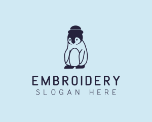 Baby Penguin Animal logo design