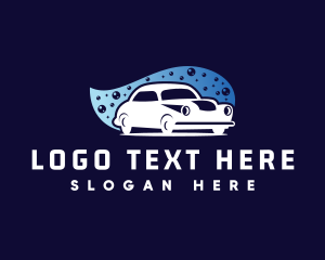 Vintage - Water Drop Car Wash logo design