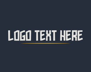 Word - Simple Industrial Company logo design