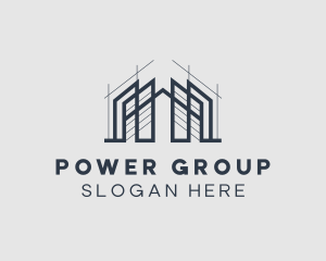 Industrial - Industrial Property Architecture logo design
