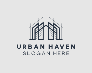 Industrial Property Architecture logo design