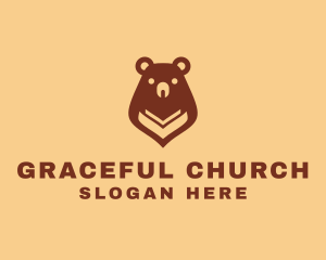 Daycare - Book Bear Preschool logo design