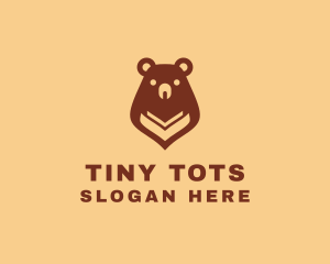 Preschool - Book Bear Preschool logo design